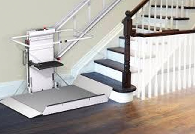 Products - chair lift inside of a home Products Image